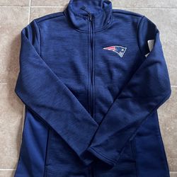 NWT Woman’s Patriots Zip Up Jacket