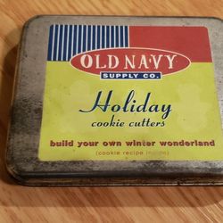 Vintage Old Navy Cookie Cutter Set

