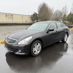 2012 Infiniti G37