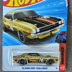 Hot Wheels '70 Dodge Hemi Challenger. 