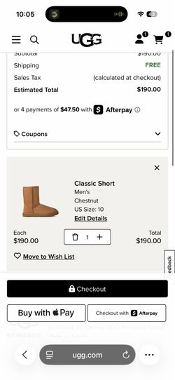 Men’s Ugg boots