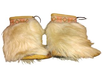 Vintage Blondo Fur Boots