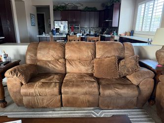 Recliner Couch, Love Seat And Recliner