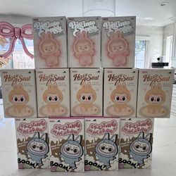 Labubu For sale - Big Into Energy, Have A Seat, Exciting Macaron