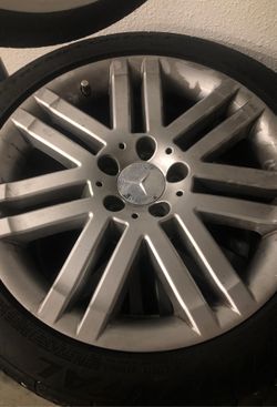 Mercedes rims 17” original c250