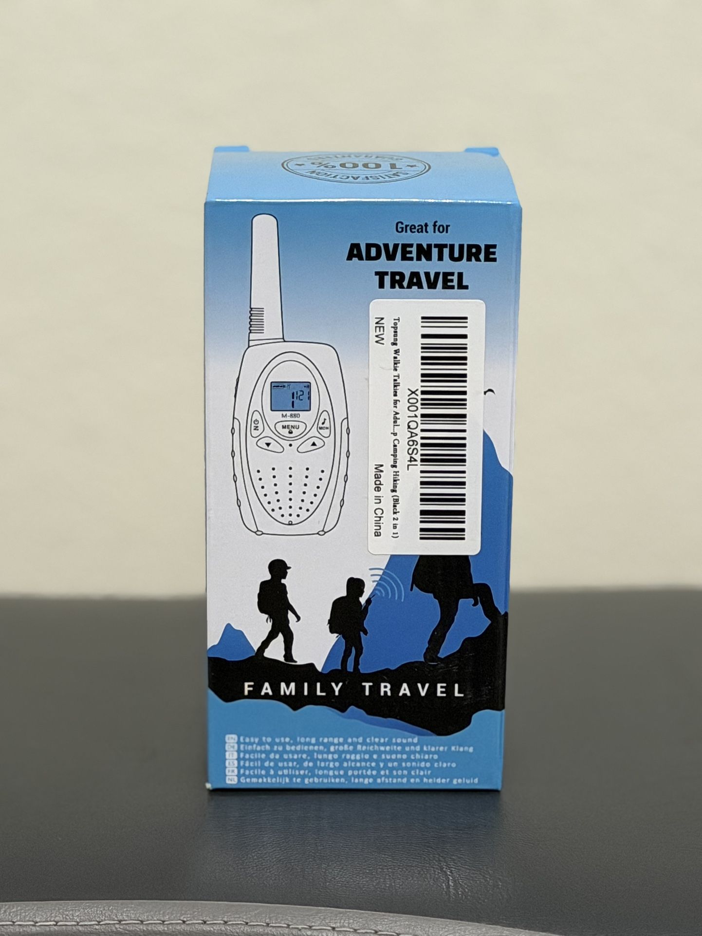 Walkie Talkies 2-Pack – Long Range Kids/Family Radios (New)