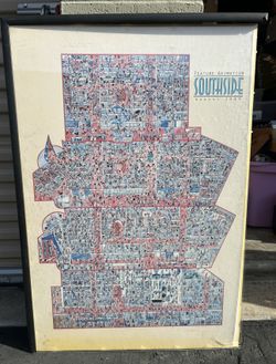 Walt Disney "SOUTHSIDE" Print