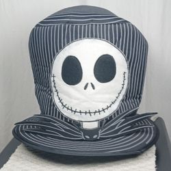 Plush Jack Skellington Top Hat The Nightmare Before Christmas Unisex Accessory