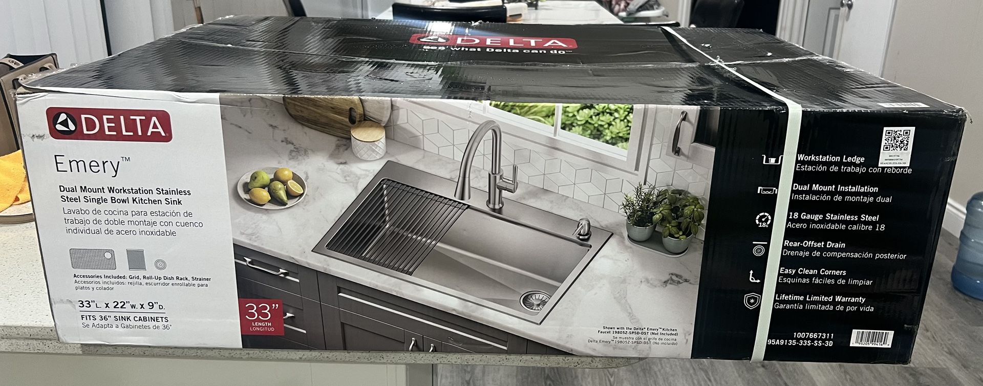 Delta kitchen sink for sale
