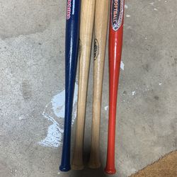 Mini Bat Collection 4 Total 