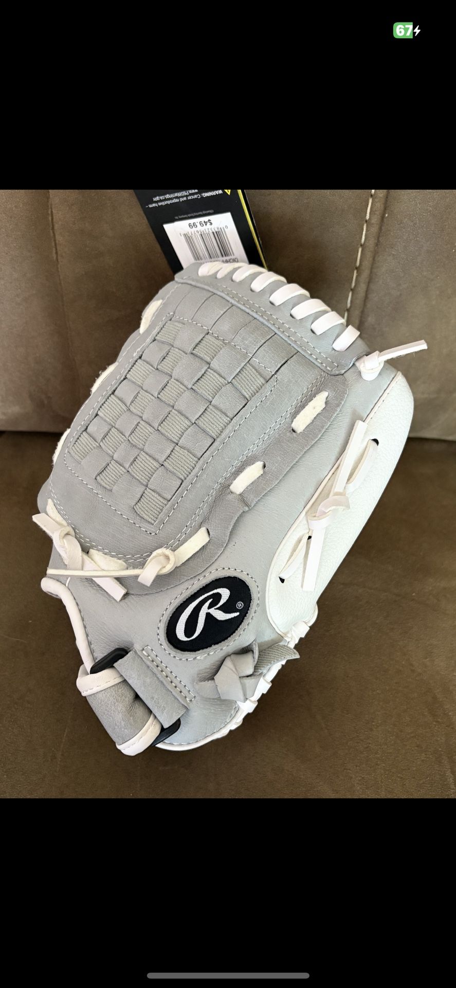 New Rawlings Softball Glove