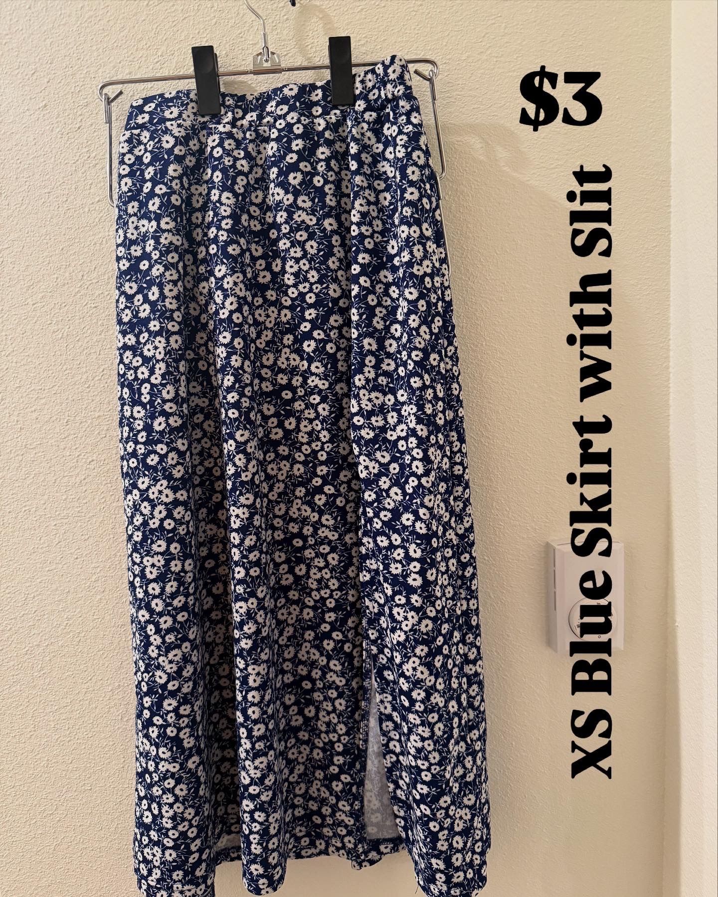 XS blue skirt for $3