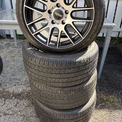 17 In Rims And Tires
