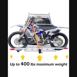 Motorcycle Hitch Mount Carrier Like New