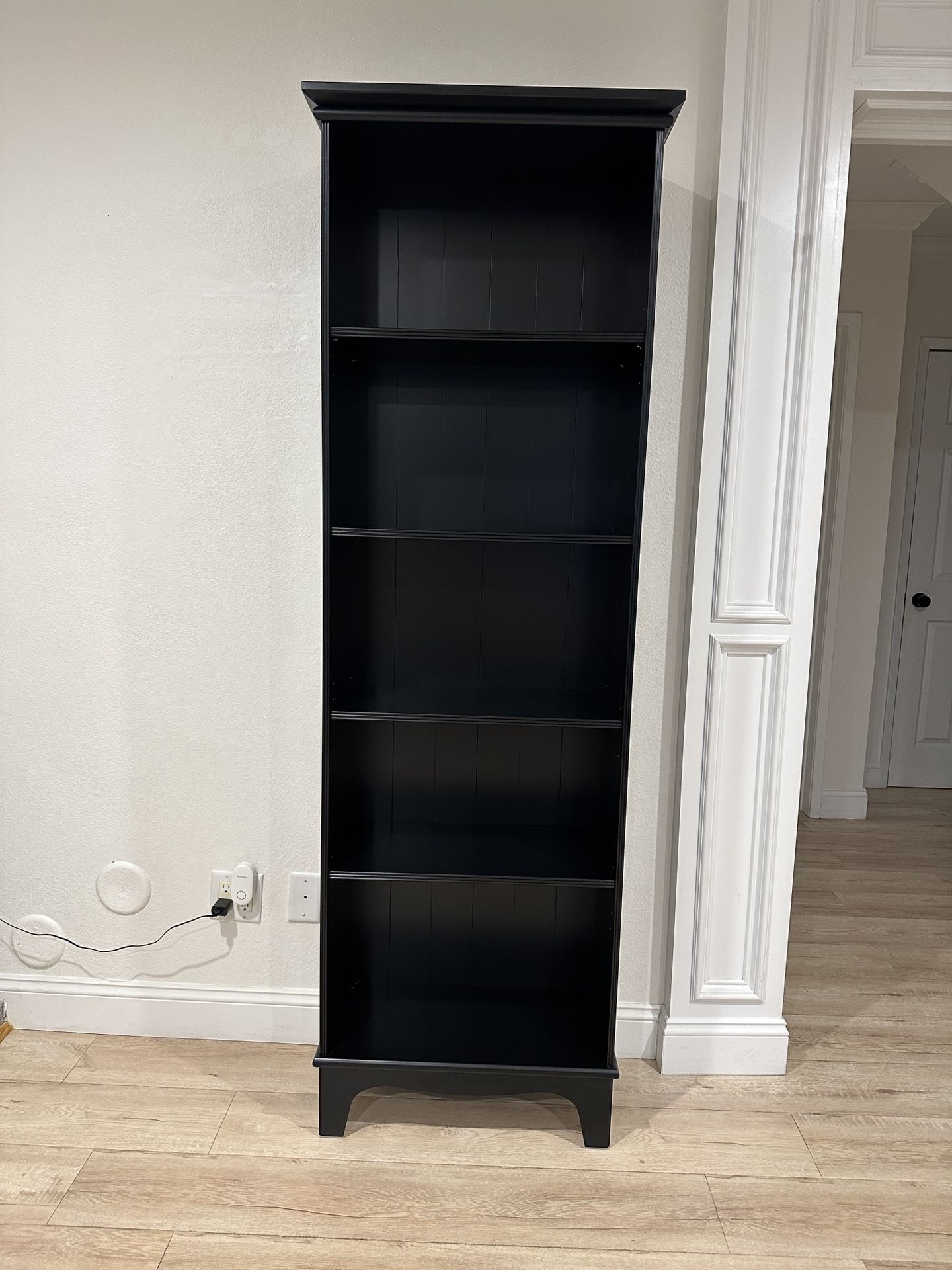 Black Bookcase 5 Shelves