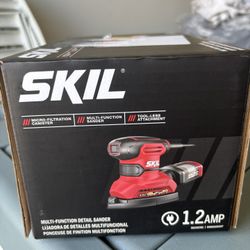 Skip Corded Multi Function Detail Sander With Micro Filter Dust Box