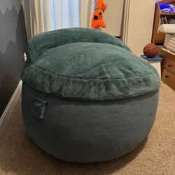 CordaRoy Convertible Nest Bean Bag Into Queen Mattress 