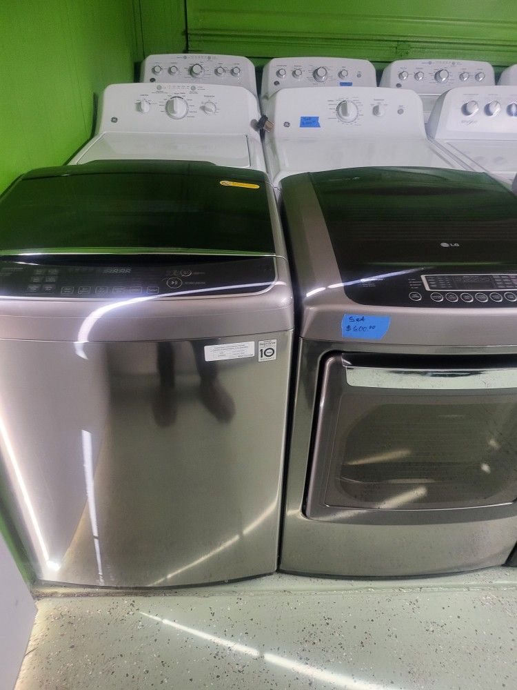 Sets Available Dryers Electric Or Gas Whirlpool Kenmore LG General Electric Amana Whit Warranty From $400