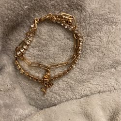 Two Piece Layered Bracelet 