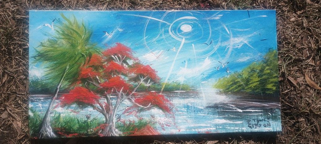 Royal Poinciana By D.Tynes Gibson