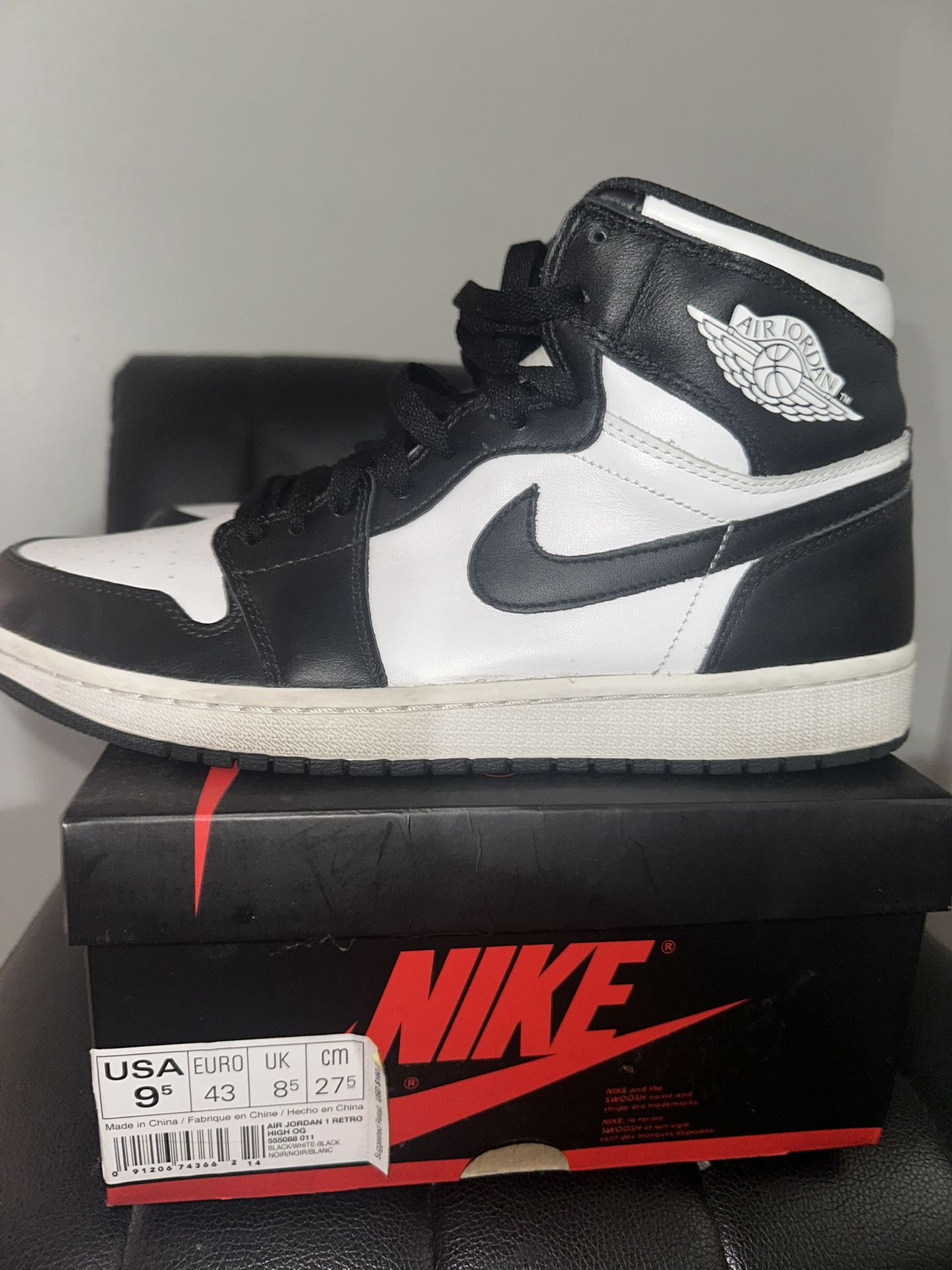 Jordan Retro OG High 2014 Black White
