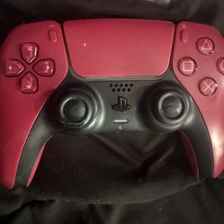 Red Ps5 Controller