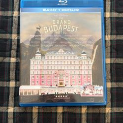 The Grand Budapest Hotel blu-ray