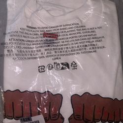 🔥SUPREME ❌ Toy Machine🔥 White 🕊️ Fist Tee
