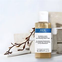 New REN Clean Skincare Atlantic Kelp & Magnesium Anti-Fatigue Body Wash