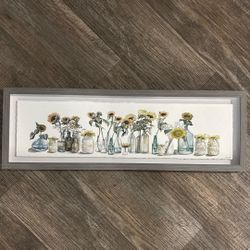 3D Paper Painting (flowers & Vases)
