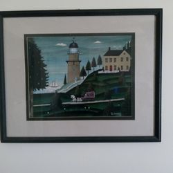 Vintage PrintThe Sea Paul Jamison 