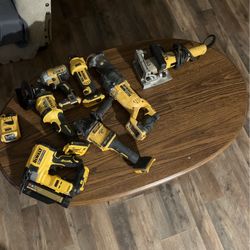 Various Dewalt Power Tools