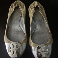Tori Burch Womens Ballerina Flats  