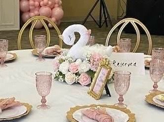 11. Crown flowers  centerpieces  only