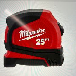 Milwaukee measuring tape 25 ft, set of 2 