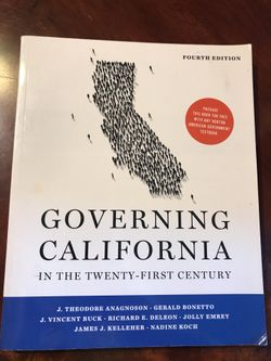 Governing California 4th Edition Textbook