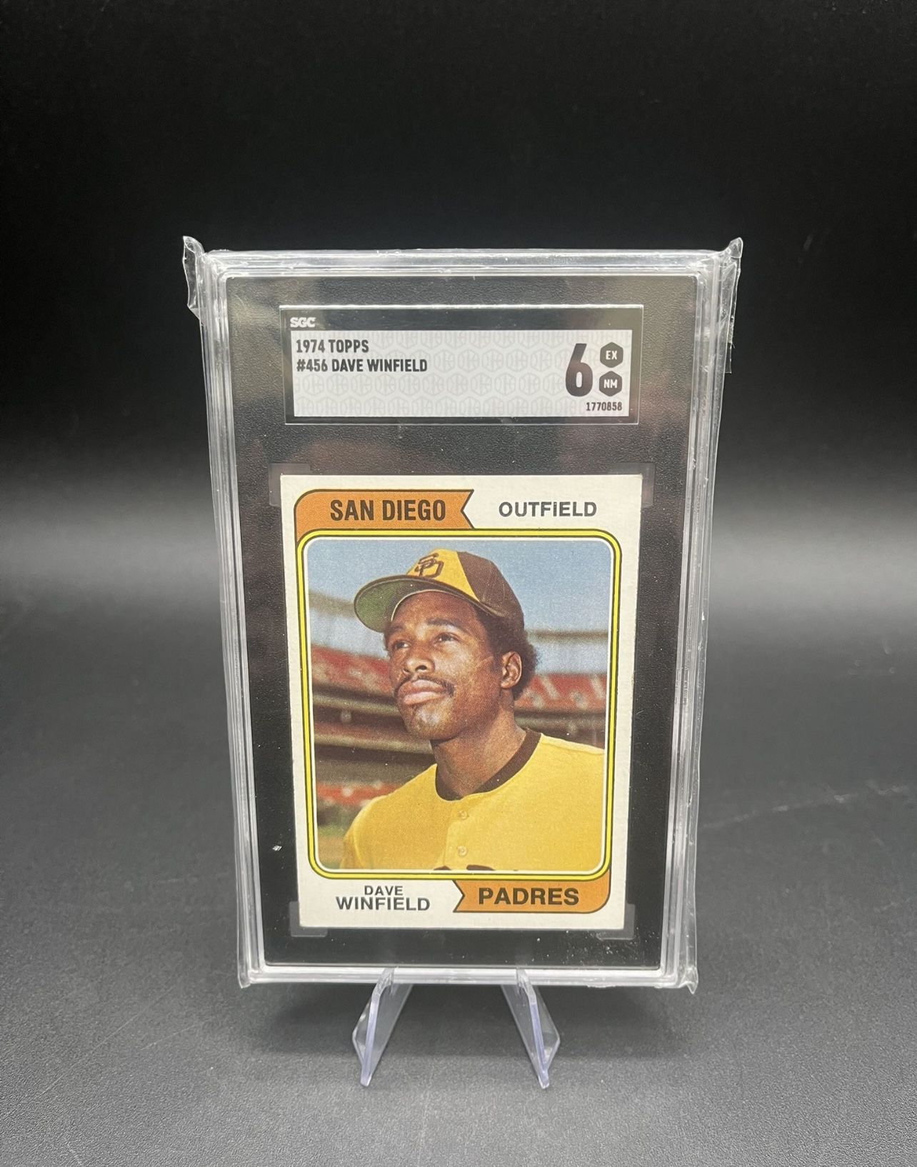 1974 Topps #456 Dave Winfield SGC 6 *3784
