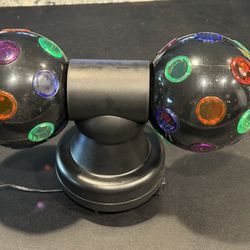 4 Inch Rotating Twin Disco Ball. Awesome condition. Tested & working great.