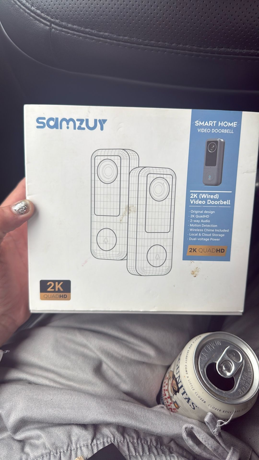 Samzuy Video Doorbell With Cloud Storage