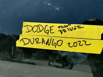 Dodge Durango Window Glass Driver Side 2019-2023 ?