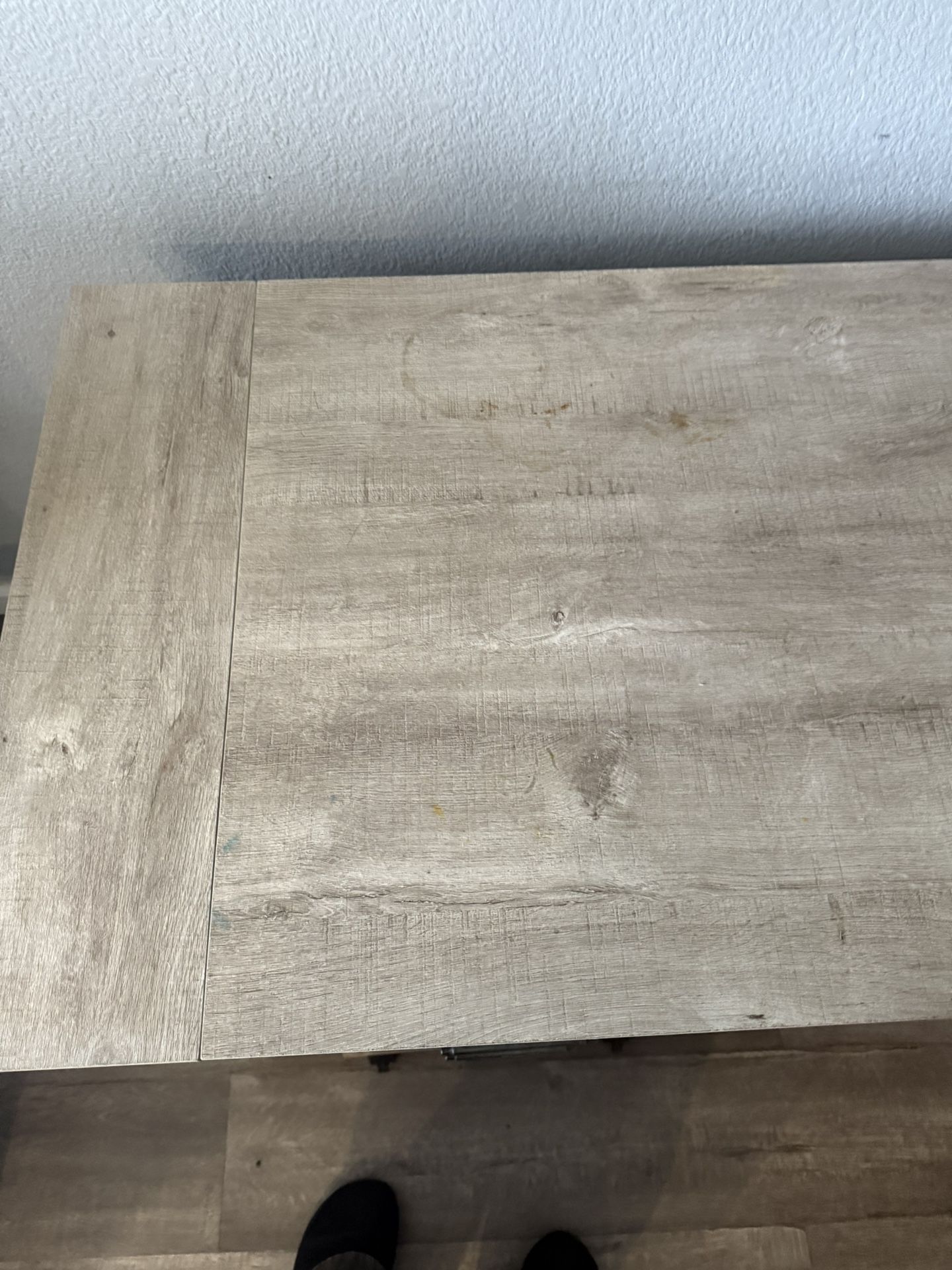 L Shaped Desk With Floating Filing Cabinet For Free