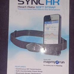 SYNCHR Heart rate monitor activity tracker bluetooth