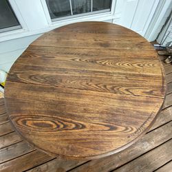 Antique oak Drop Leaf Table