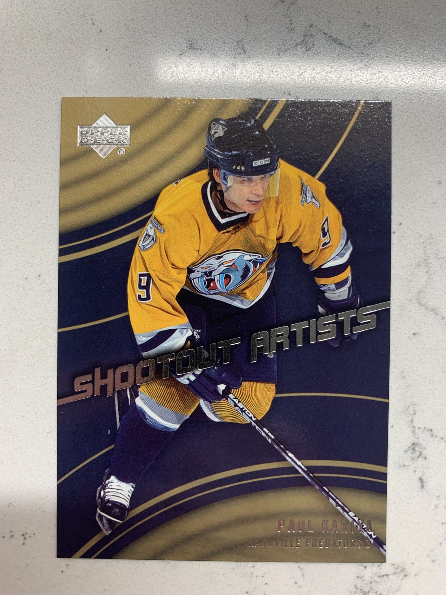 2006-07 Upper Deck - Shootout Artists - #SA5 Paul Kariya - Nashville Predators