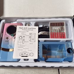 Nail drill machine