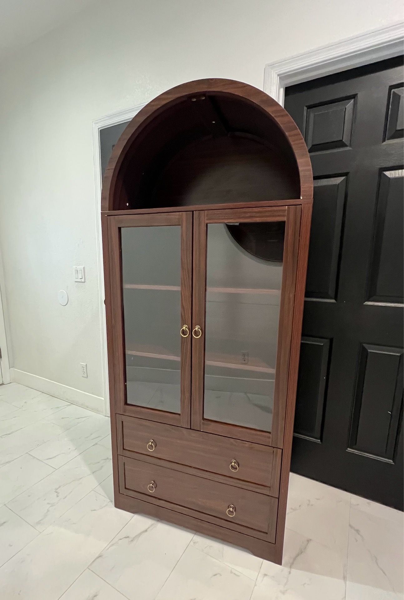 Tall dresser / arched cabinet / cabinet / hutch