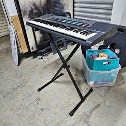 Casio Keyboard And Stand