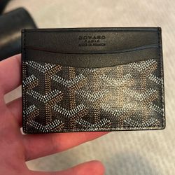 Black Goyard Cardholder