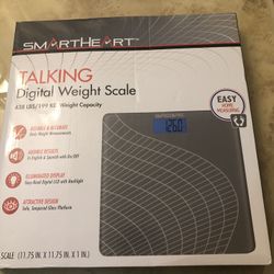 Smart Heart Talking Digital Weight Scale 