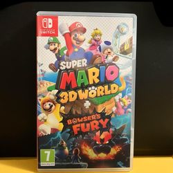 Super Mario 3D Worlds + Bowser’s Fury for Nintendo Switch video game console system world Bros Lite Oled Complete